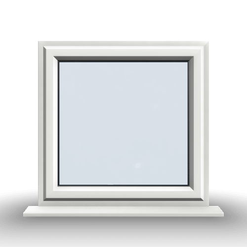 1 Section uPVC Window Doorland UK Birmingham - Anthracite Grey Double Glazed uPVC Door Supply Only