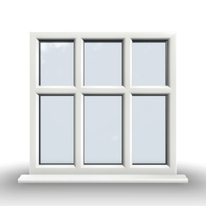 3x2 Section Fixed uPVC Window