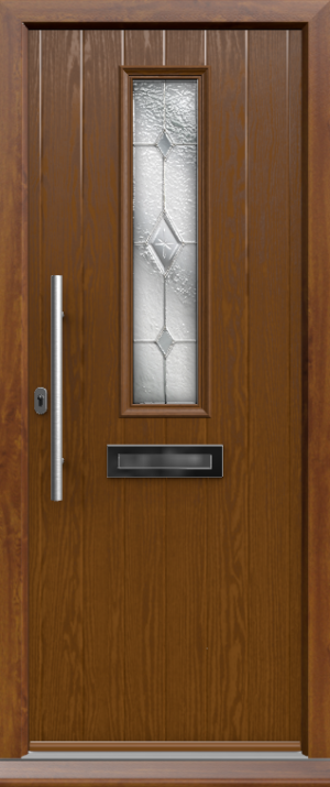 54c Centre Square Golden Oak/White