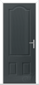 Anthracite Grey Bronco Solid GRP Composite Door