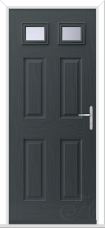 Anthracite Grey Camarque GRP Composite Door