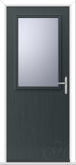 Anthracite Grey Flush Escala 1 GRP Composite Door