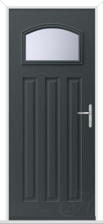 Anthracite Grey Hebden GRP Composite Door