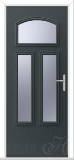 Anthracite Grey Mustang 3 GRP Composite Door