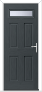 Anthracite Grey Sorpasso 1 GRP Composite Door