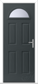 Anthracite Grey Tuscan 1 GRP Composite Door