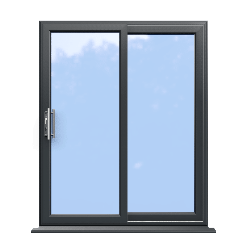 Anthracite Grey uPVC Patio Door Slider Supply Only Anthracite Grey uPVC Patio Door Slider Supply Only