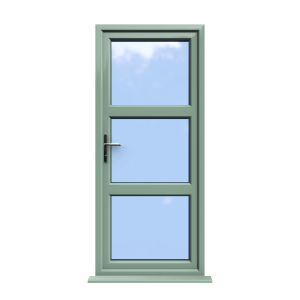 Birmingham - Chartwell Green Double Glazed uPVC Door Supply Only