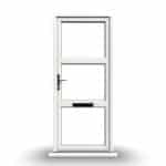 Birmingham - White Double Glazed uPVC Door Supply Only