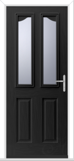 Black Aprilla 2 GRP Composite Door