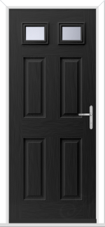 Black Camarque 2 GRP Composite Door
