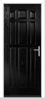 Black Impala Solid GRP Composite Door