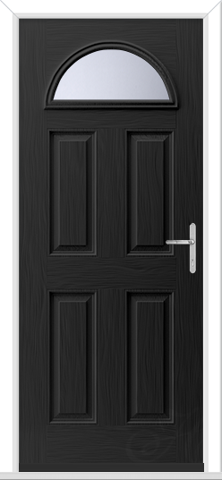 Black Tuscan 1 GRP Composite Door
