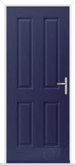 Blue Esprite Solid GRP Composite Door
