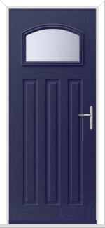Blue Hebden GRP Composite Door