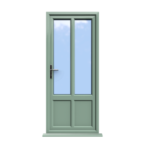 Bradford - Chartwell Green Double Glazed uPVC Door Supply Only