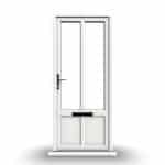 Bradford - White Double Glazed uPVC Door Supply Only