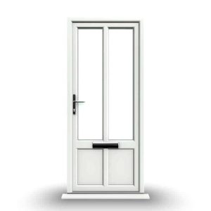 Bradford - White Double Glazed uPVC Door Supply Only