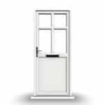 Bristol - White Double Glazed uPVC Door Supply Only