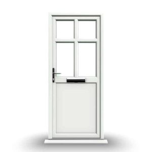 Bristol - White Double Glazed uPVC Door Supply Only