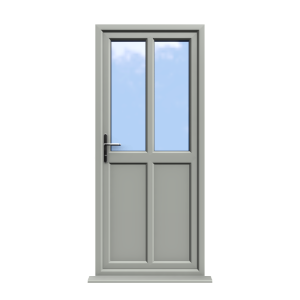 Cambridge - Agate Grey uPVC Door Supply Only