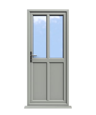 Cambridge - Agate Grey uPVC Door Supply Only