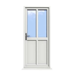 Cambridge - White uPVC Door Supply Only