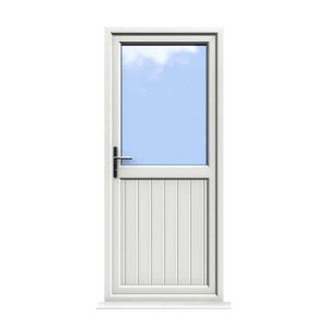 Chelmsford - White uPVC Door Shiplap Supply Only