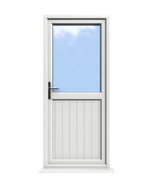 Chelmsford - White uPVC Door Shiplap Supply Only