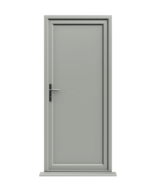 Order Doors Online 220 Coventry - Agate Grey On White uPVC Door Supply Only