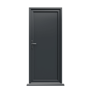 Coventry - Anthracite Grey On White uPVC Door Supply Only