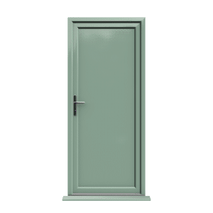 Coventry - Chartwell Green On White uPVC Door Supply Only