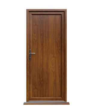 Order Doors Online 196 Coventry - Golden Oak On White uPVC Door Supply Only