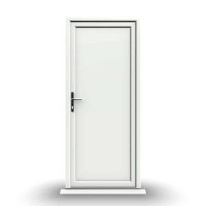 Coventry - White Full Panel uPVC Door Supply Only