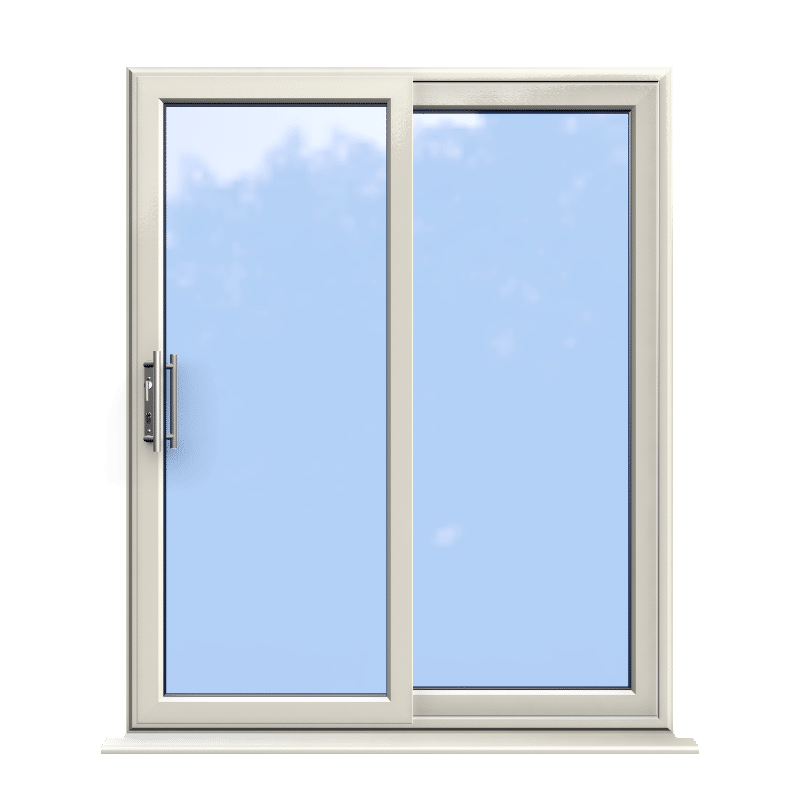 Cream uPVC Patio Door Slider Supply Only Cream uPVC Patio Door Slider Supply Only