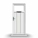 Derby - White Double Glazed uPVC Door Supply Only