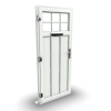 York Bars - 70mm Double Glazed uPVC Door - Image 2