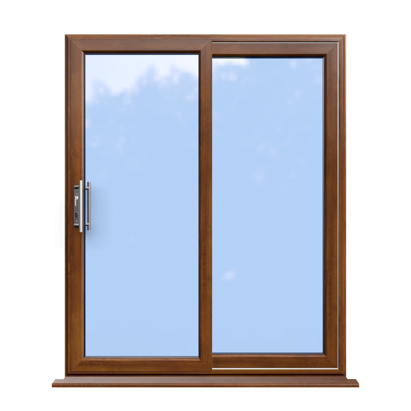 Golden Oak uPVC Patio Door Slider Supply Only Golden Oak uPVC Patio Door Slider Supply Only