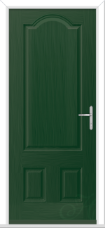 Green Bronco Solid GRP Composite Door