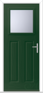 Green Capri 1 GRP Composite Door