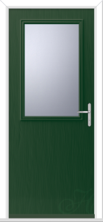 Green Flush Escala 1 GRP Composite Door