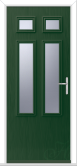 Green Flush Lancia 4 GRP Composite Door