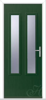 Green Gullwing 2 GRP Composite Door
