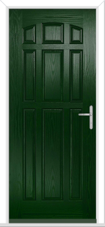 Green Impala Solid GRP Composite Door
