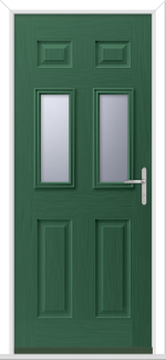 Green Sorpasso 2 GRP Composite Door