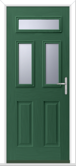 Green Sorpasso 3 GRP Composite Door