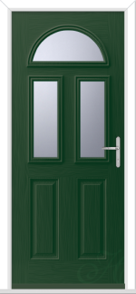 Green Tuscan 3 GRP Composite Door