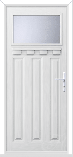 Lakewood 1 External Shelf GRP Composite Door