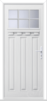 Lakewood 1 External Shelf Georgian Bar GRP Composite Door