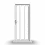 London - White Double Glazed uPVC Door Supply Only